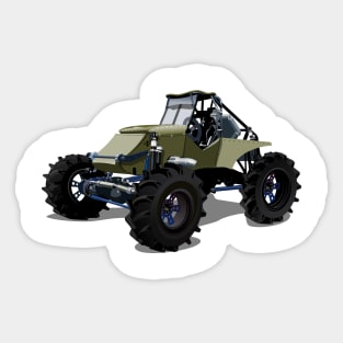 Cartoon monster truck Sticker